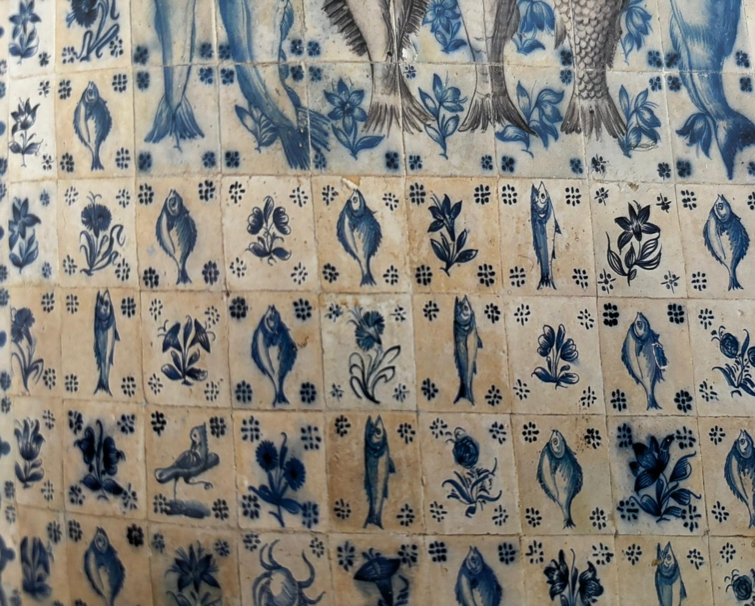 Lizbon seramik sanatı 3 - Azulejo detayı